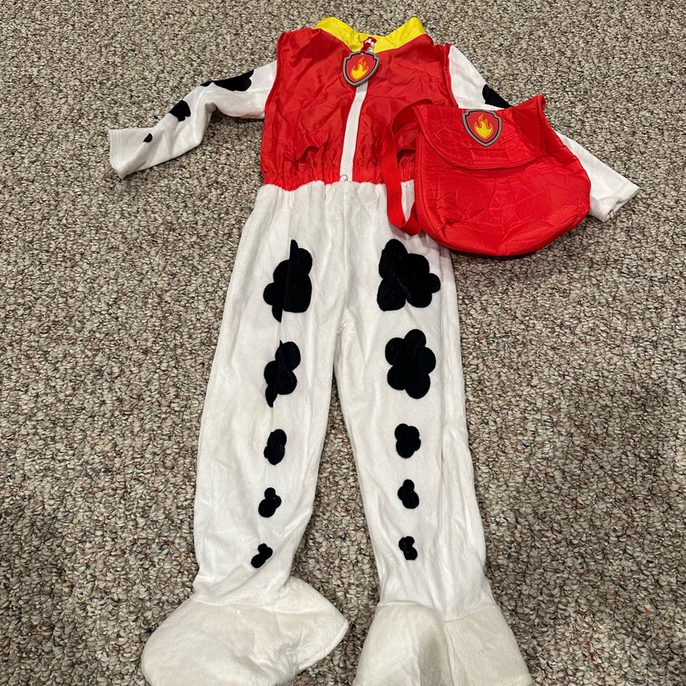 Paw Patrol, Marshall costume 2T